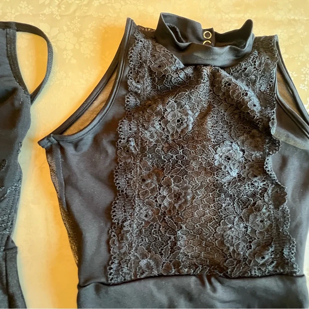 3 Dance Leotards Black size small - Picture 5 of 5